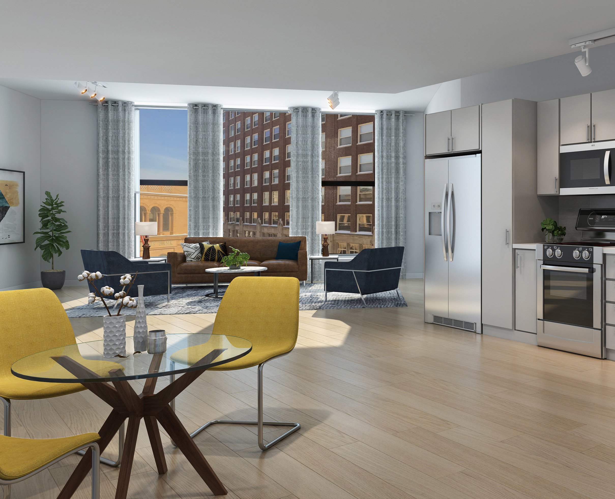 Sibley Square Rochester, NY Home