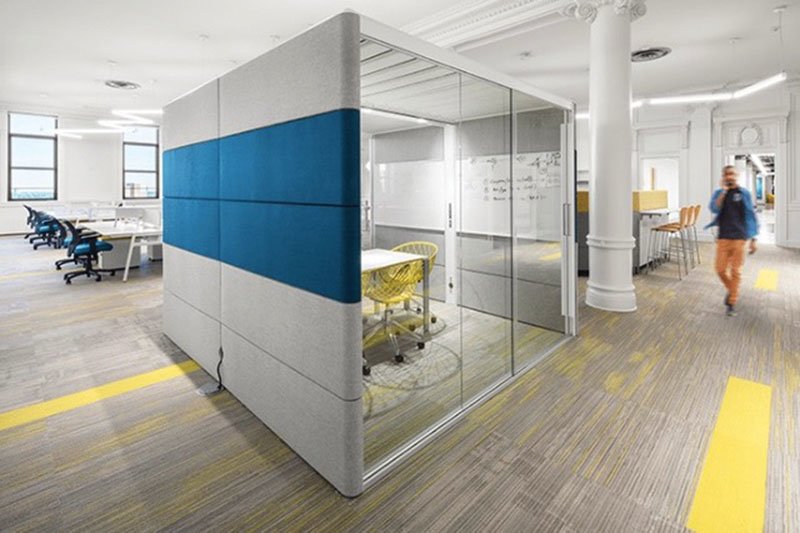 The Architectural Team creates 42,800 s/f collaborative workplace